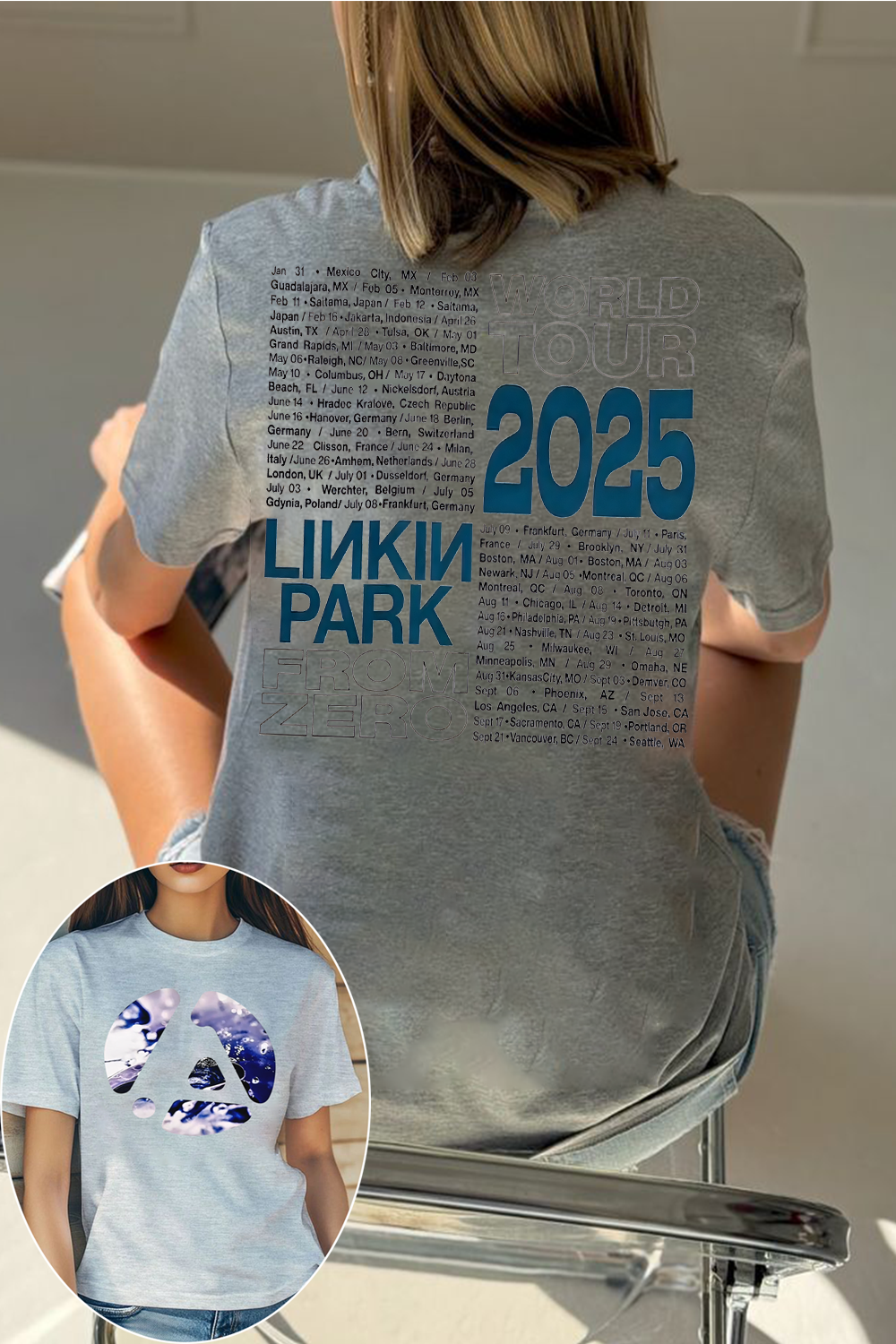 Linkin Park’s tour T-shirt